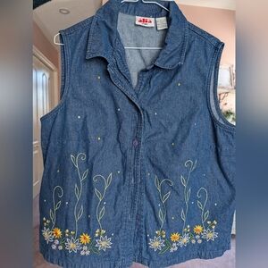 Alia Sport Blue Cotton Top